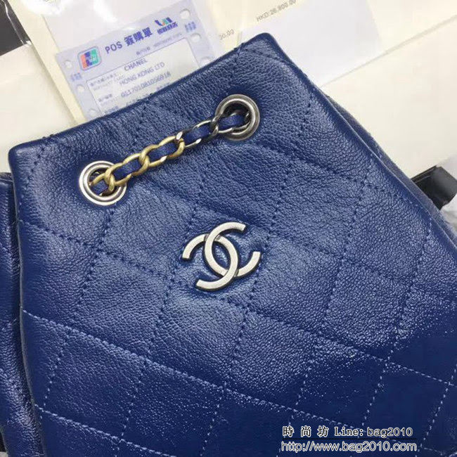 香奈兒CHANEL 94485 2018最新鹿皮漸變漆皮鏈條背包 正品開模 比拼專櫃 DSC1408